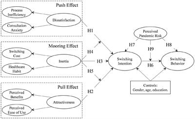 Switching from offline to online health consultation in the post-pandemic era: the role of perceived pandemic risk